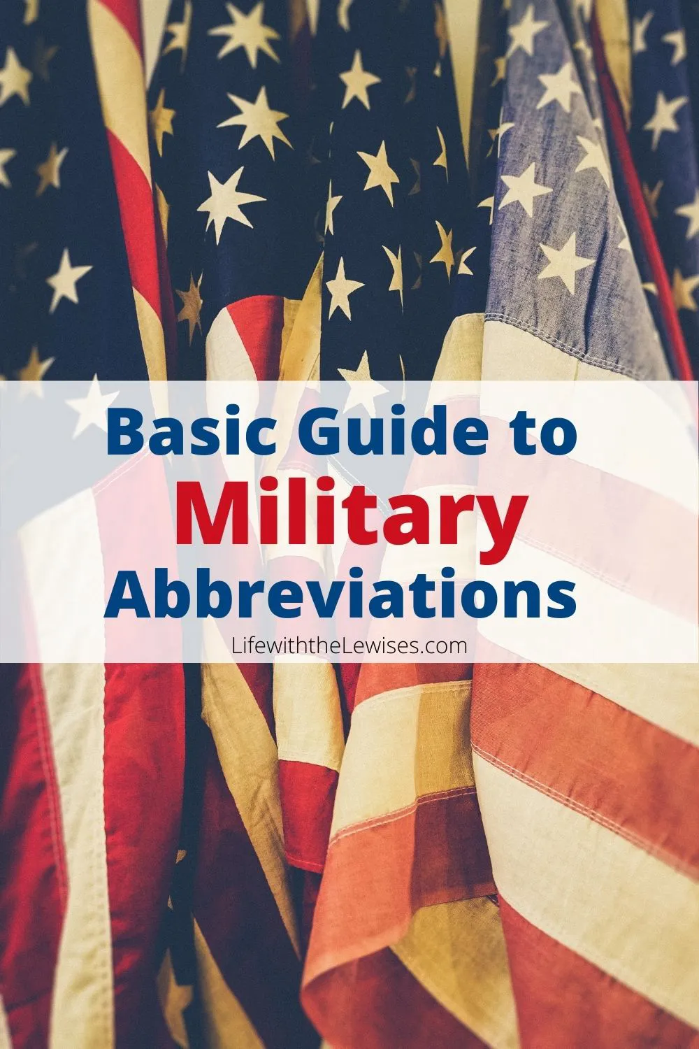 BAH, OPSEC, DITY  oh, my! Are you a new military spouse, struggling to keep up with military jargon or a seasoned spouse in need of a refresher? Look no further; our Guide to Military Acronyms and Abbreviations will steer you in the right direction.
