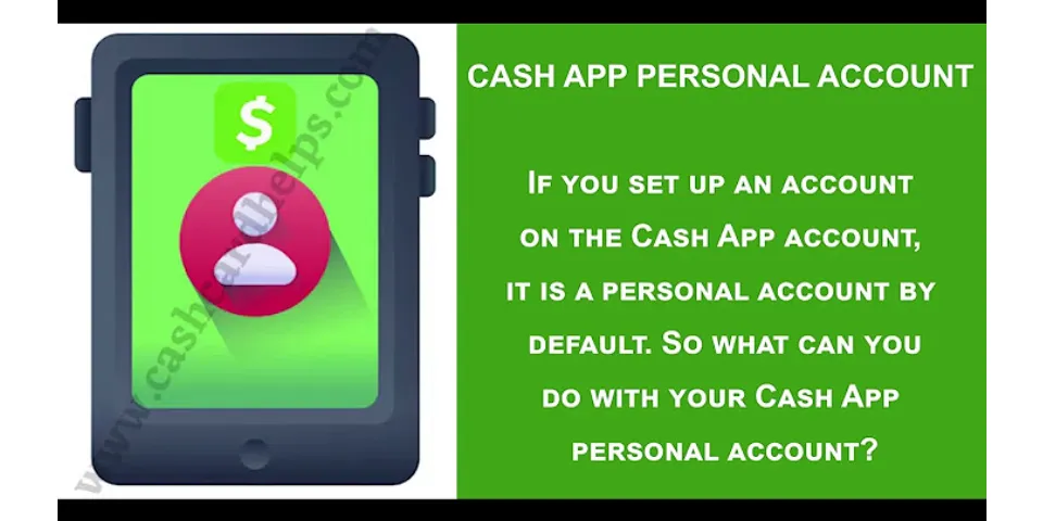 Is cash account a personal account?