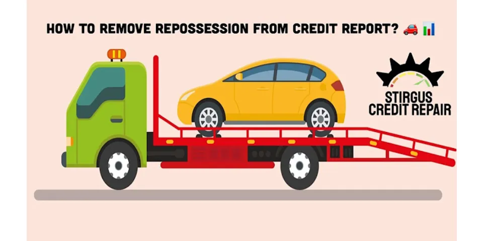 What does paid repossession mean on credit report