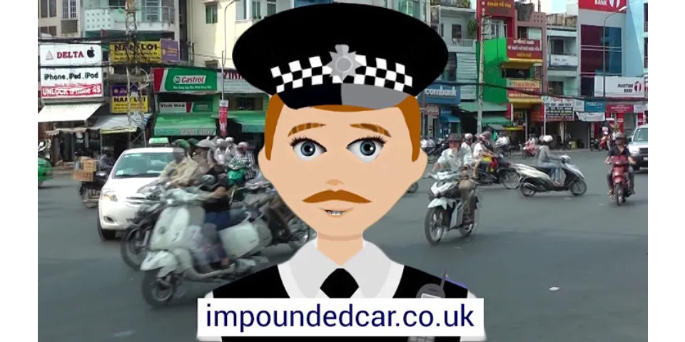 What happens if your car is impounded by police